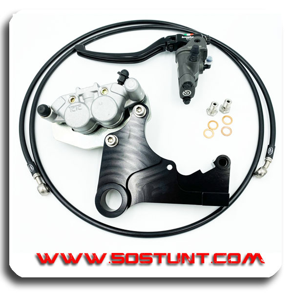 Honda CRF DUAL CALIPER HANDBRAKE THIRD BRAKE KIT